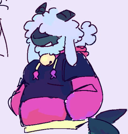 Sketch + Color, Half-body, Flat background