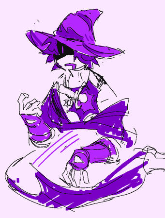 Sketch + Color, Full-body, Flat background
